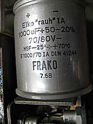 Frako - Netzgert, 24, V / 0,5 A, Elko
